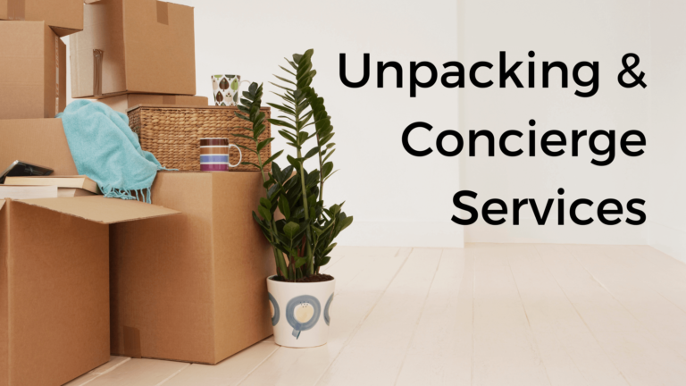 unpacking & concierge services